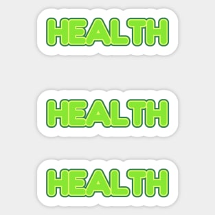 Health Wish List 2024 Sticker